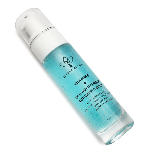 Collagen Elixir Serum: Vitamin B + Activating Collagen Bubbles by Olecea ™