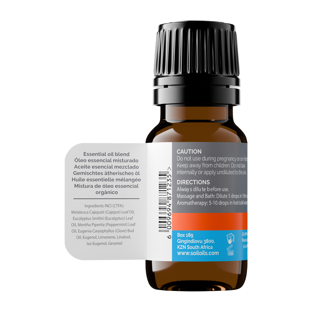 Easy Breathe - Organic Essential Oil Blend 10ml
