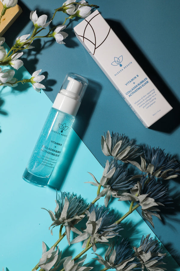 Collagen Elixir Serum: Vitamin B + Activating Collagen Bubbles by Olecea ™