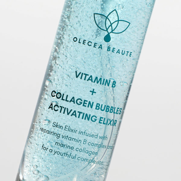 Collagen Elixir Serum: Vitamin B + Activating Collagen Bubbles by Olecea ™