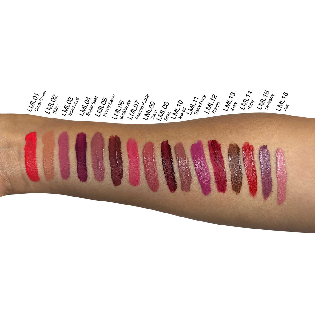 Liquid to Matte Lipstick - Ruby - The Vegan Shop