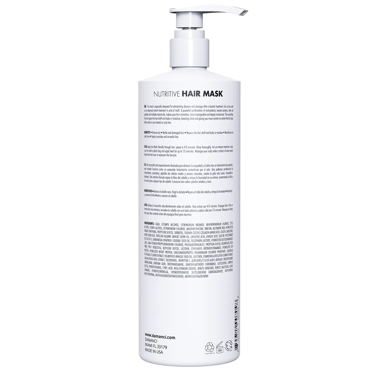 Nutritive Hair Mask