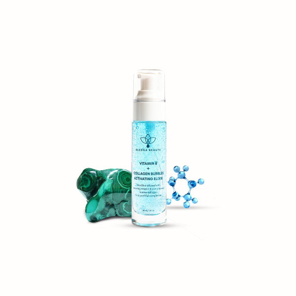 Collagen Elixir Serum: Vitamin B + Activating Collagen Bubbles by Olecea ™