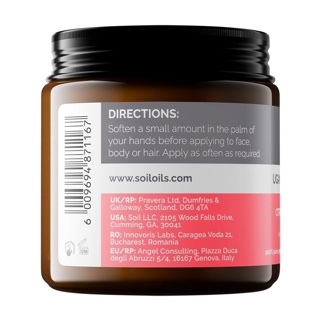 Organic Shea Butter - Citrus Scented 100ml