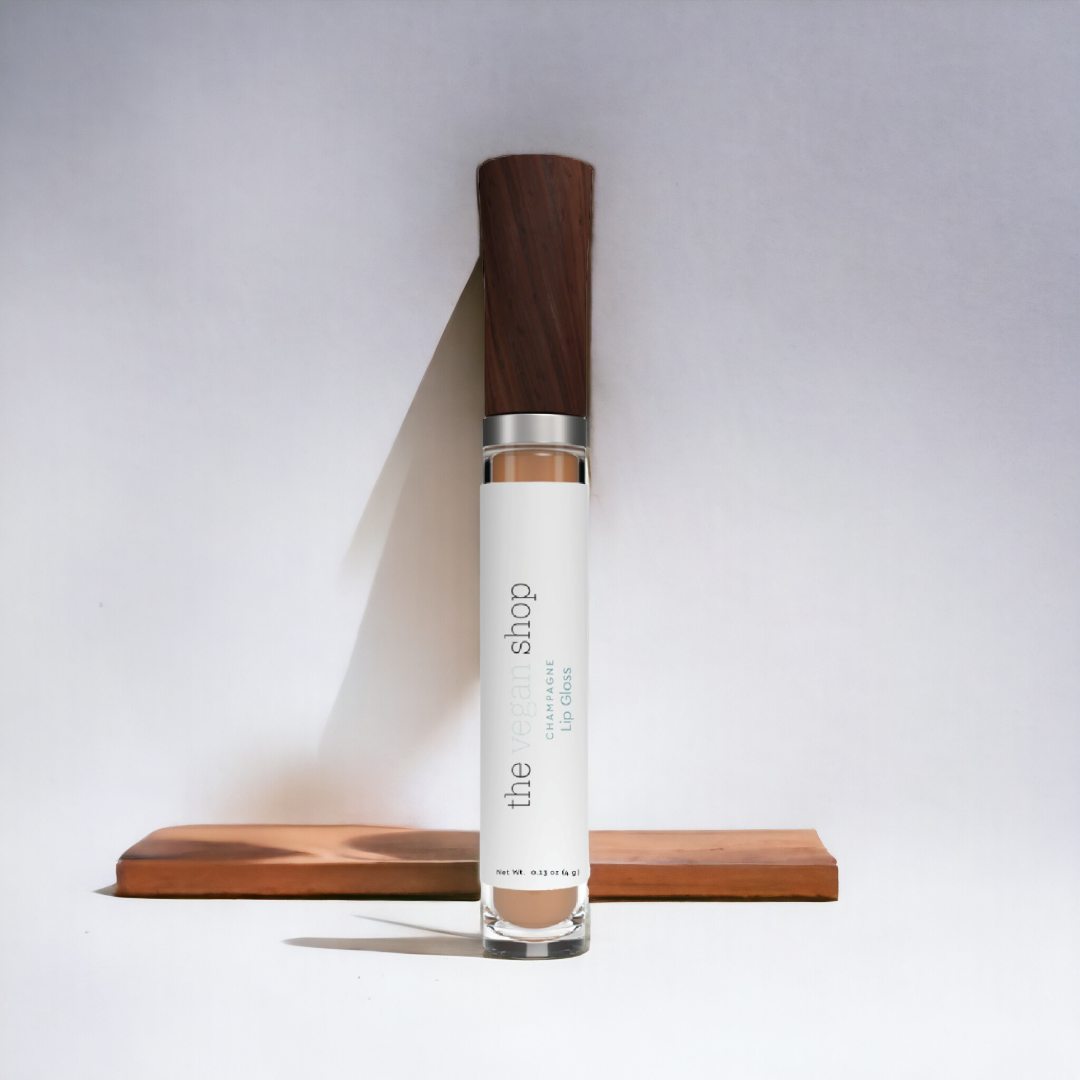 Lip Gloss (Gradual Plumping - Champagne) - The Vegan Shop (Bestseller)