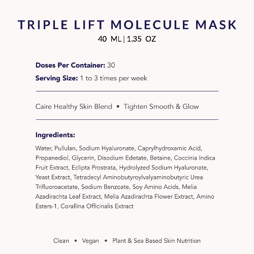 Triple Lift Molecule Mask by Caire Beauty