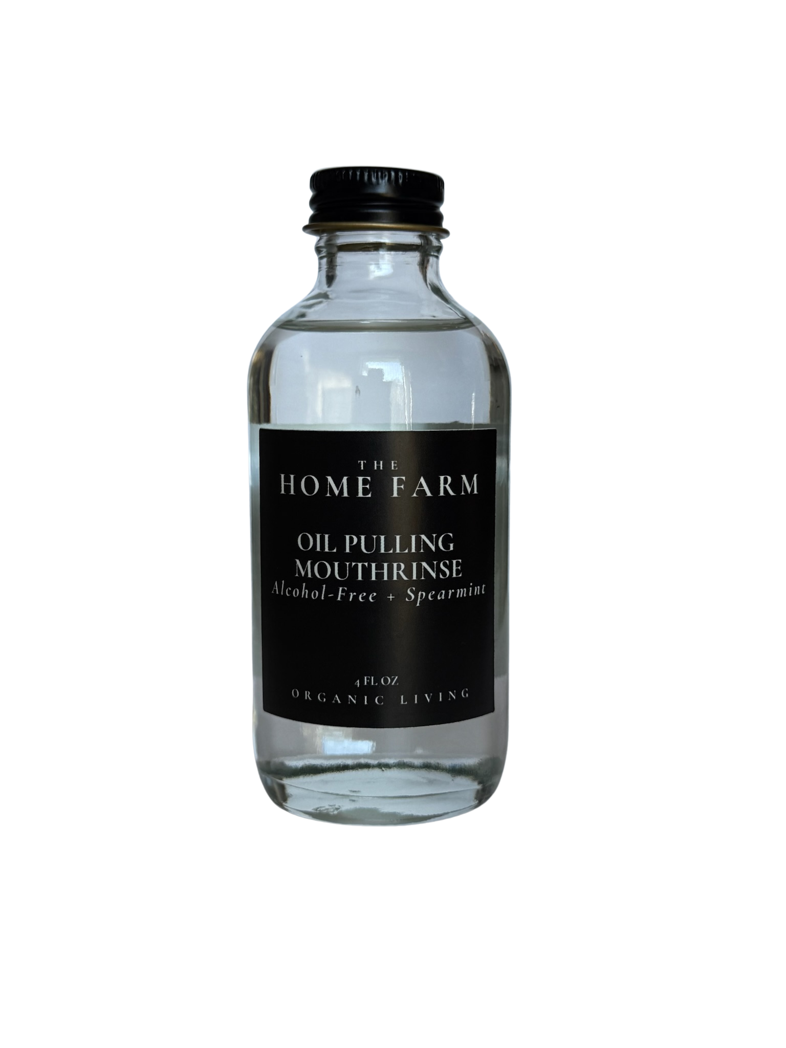 Spearmint Oil Pulling Mouthrinse